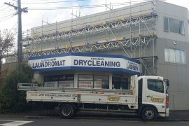 SCAFFOLDING: BRIDGE IN MT ROSKILL