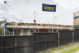 SCAFFOLDING: HINEMOA FAMILY HOME, BIRKENHEAD
